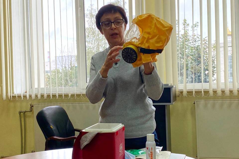 В Центре прошло занятие по оказанию первой медицинской помощи
